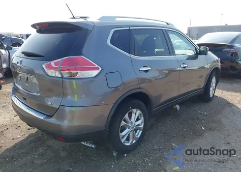 2016 Nissan Rogue Sv z USA, uszkodzony, nr VIN KNMAT2MT1GP733008